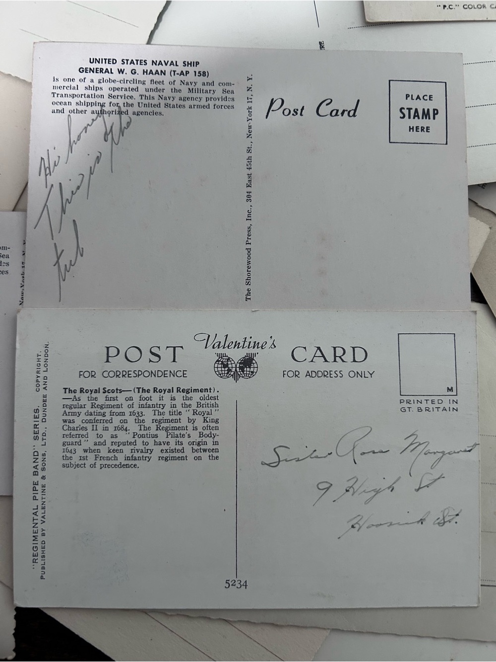 1950s Vintage Postcards Lot - Picture 3 of 4